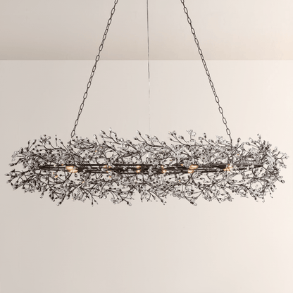 Fiore Oval Chandelier - GILDLAMPS