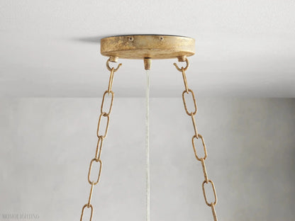 Fiore Oval Chandelier - GILDLAMPS