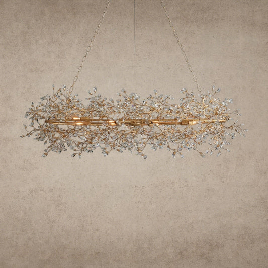 Fiore Oval Chandelier 62 inch, 74 inch