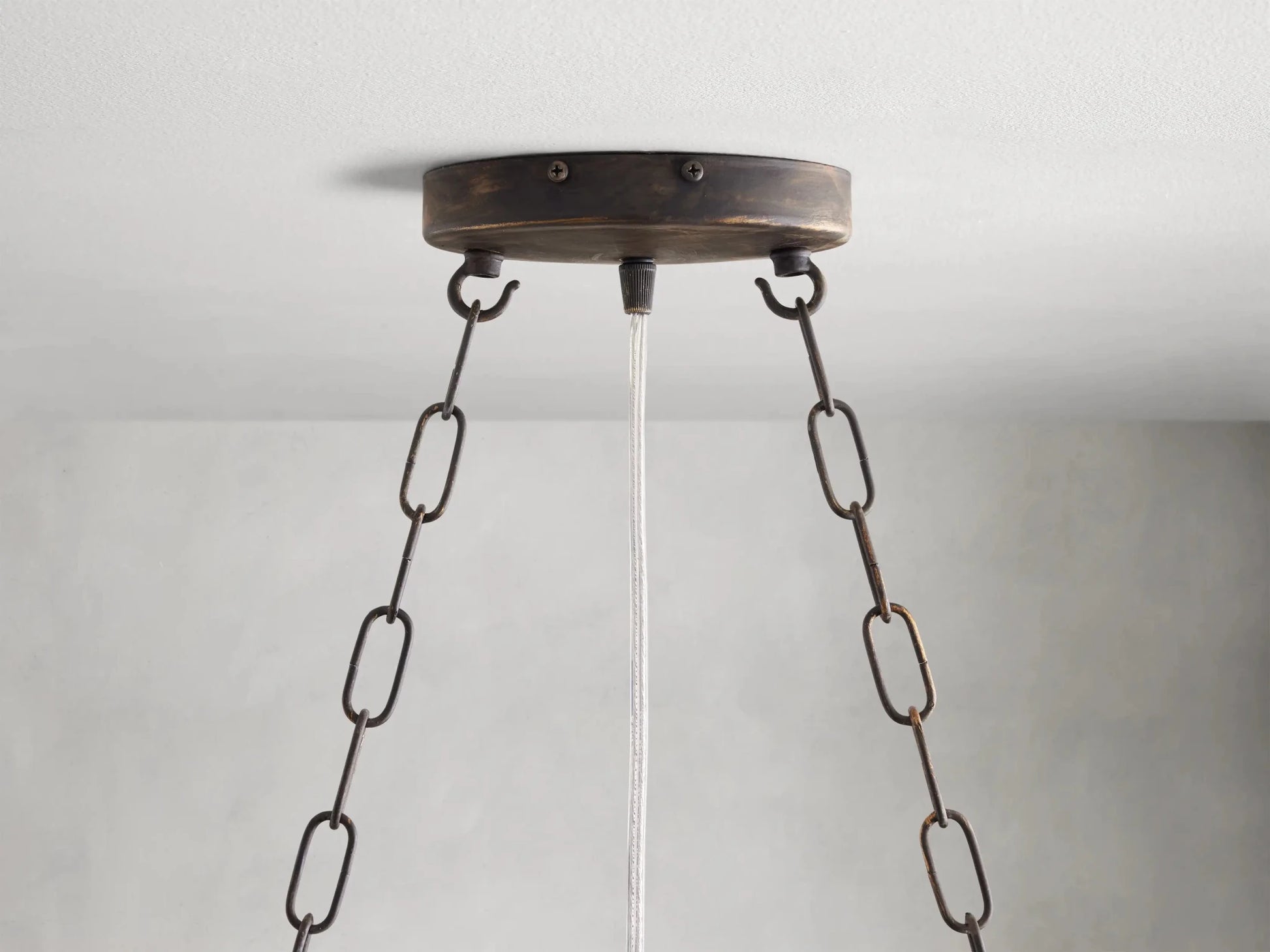 Fiore Oval Chandelier 62''74'' - GILDLAMPS
