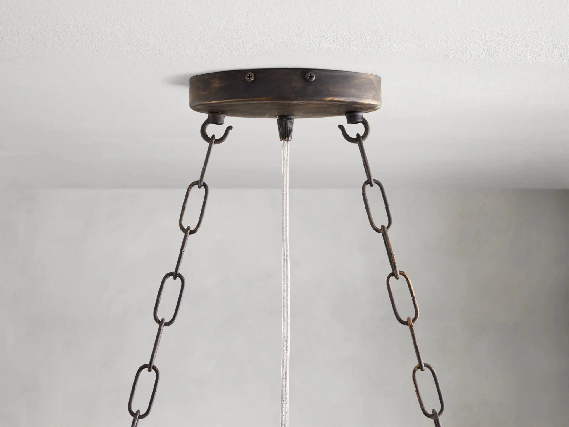 Fiore Oval Chandelier 62''74'' - GILDLAMPS