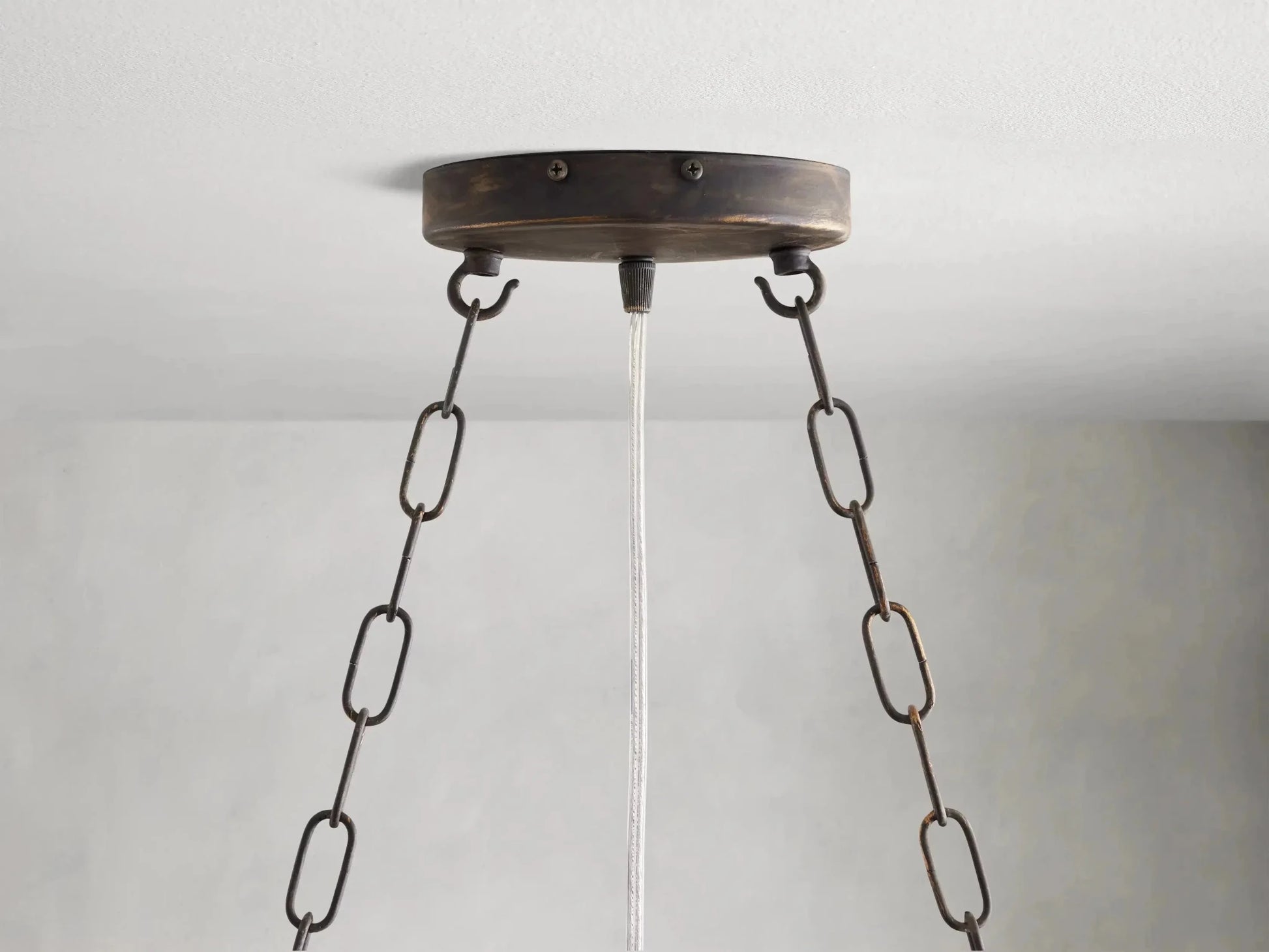 Fiore Oval Chandelier 62''74'' - GILDLAMPS
