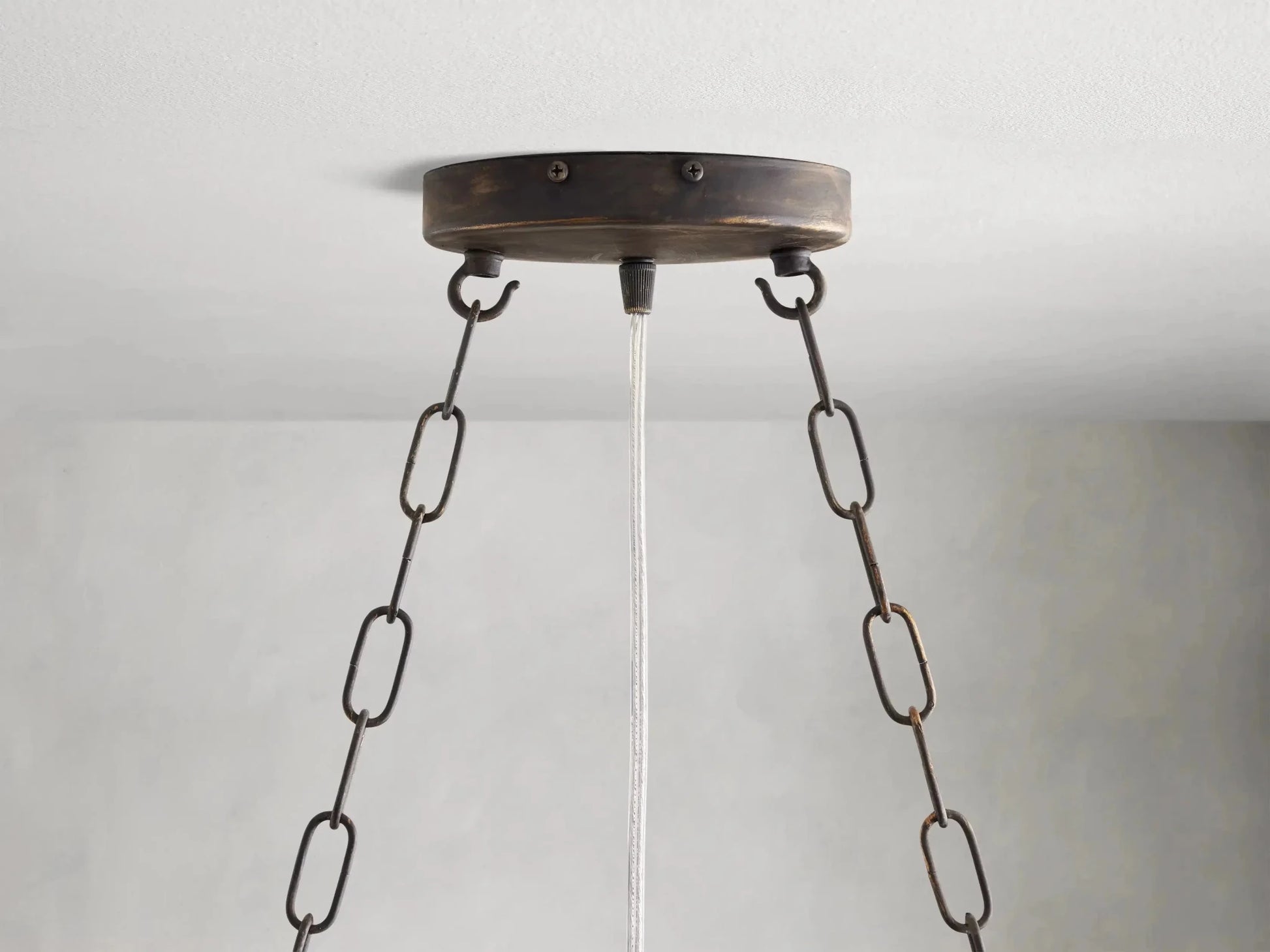 Fiore Oval Chandelier 62''74'' - GILDLAMPS