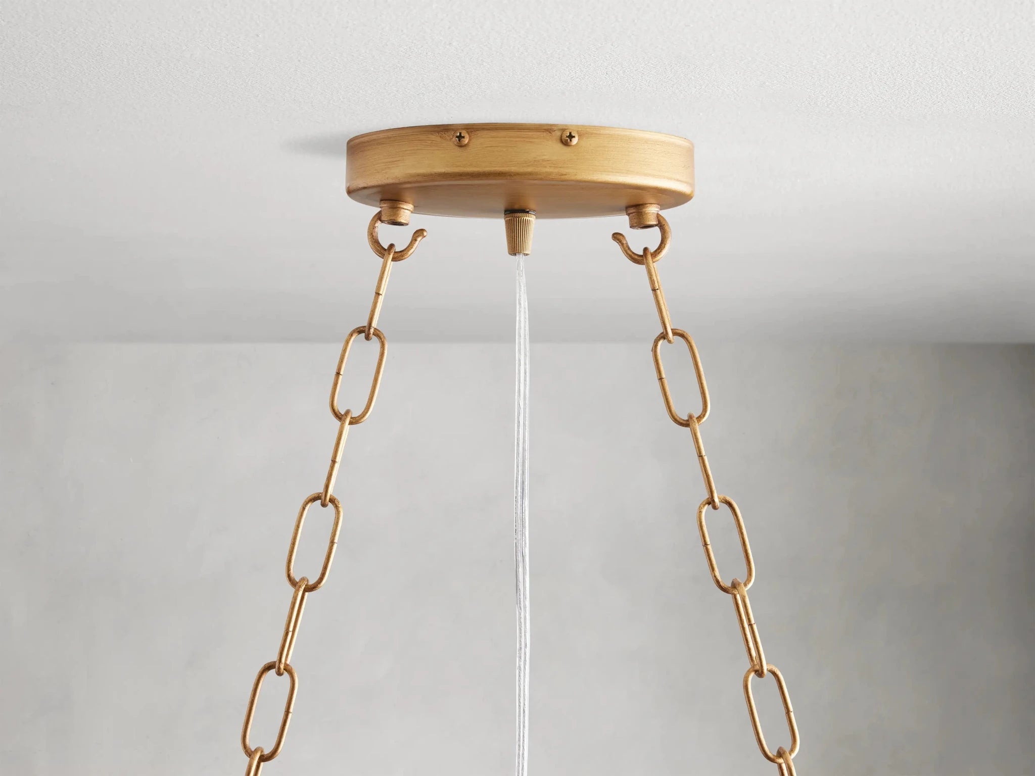 Fiore Oval Chandelier 62''74'' - GILDLAMPS