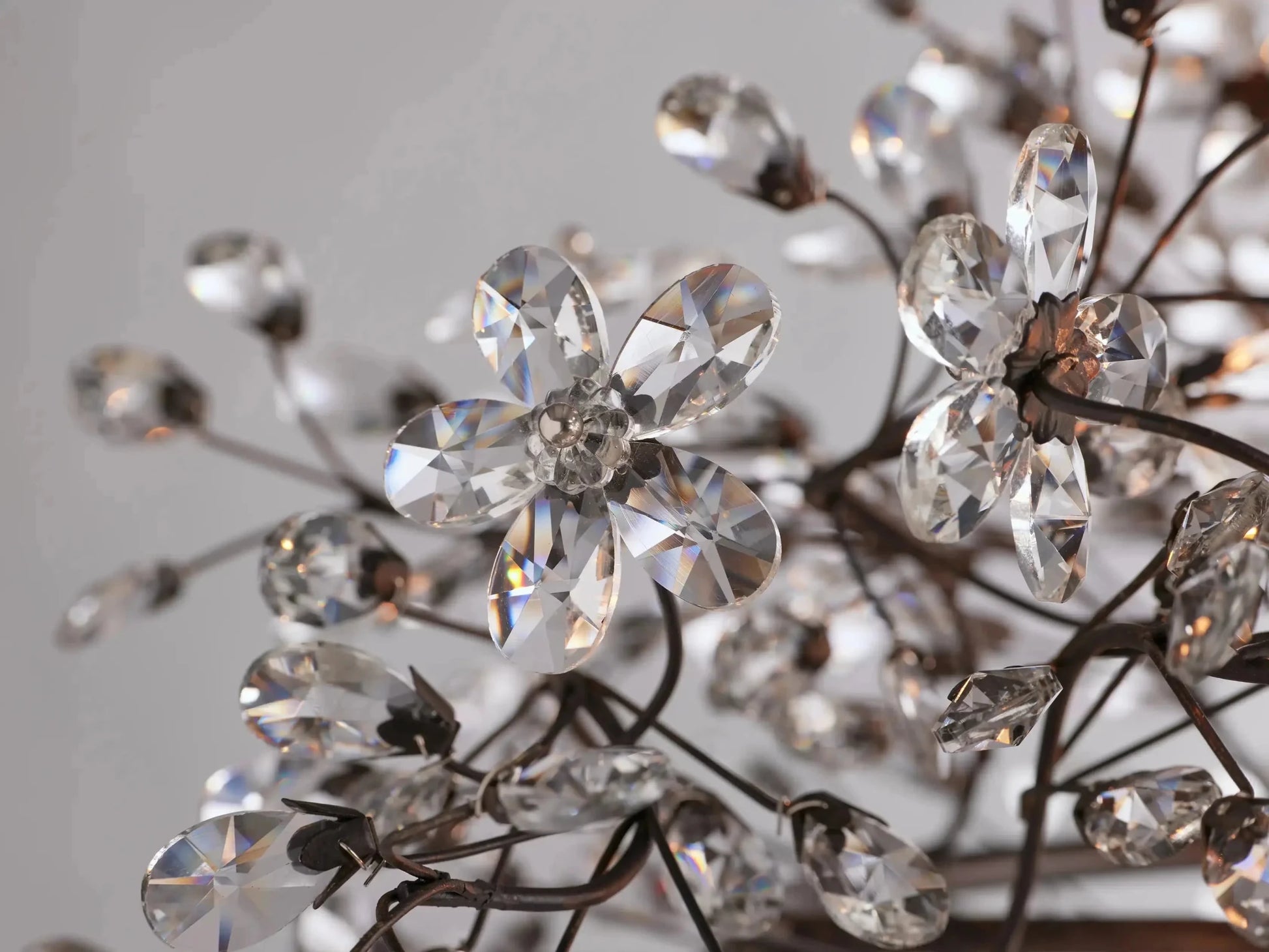 Fiore Oval Chandelier 62''74'' - GILDLAMPS