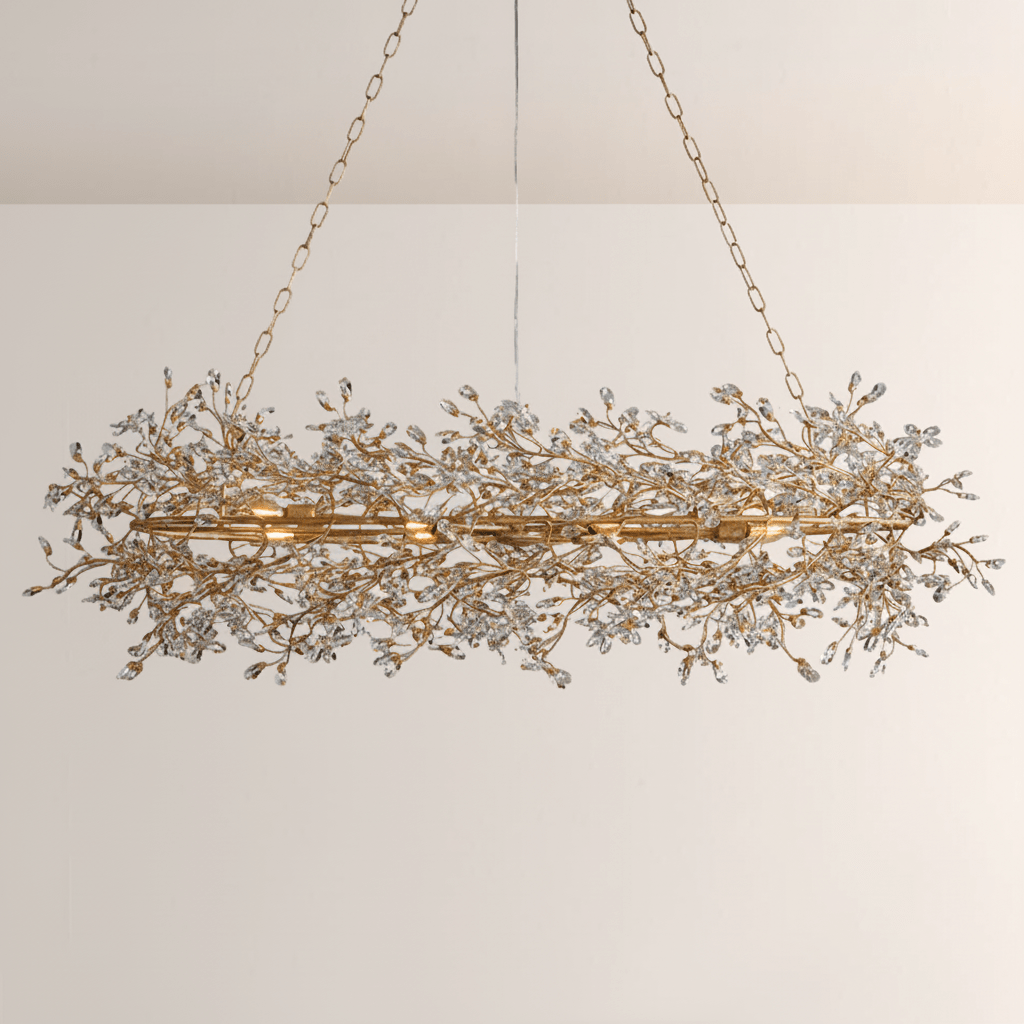 Fiore Oval Chandelier - GILDLAMPS