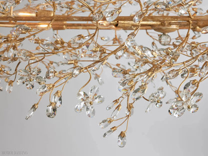 Fiore Oval Chandelier - GILDLAMPS