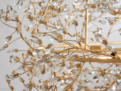Fiore Oval Chandelier - GILDLAMPS