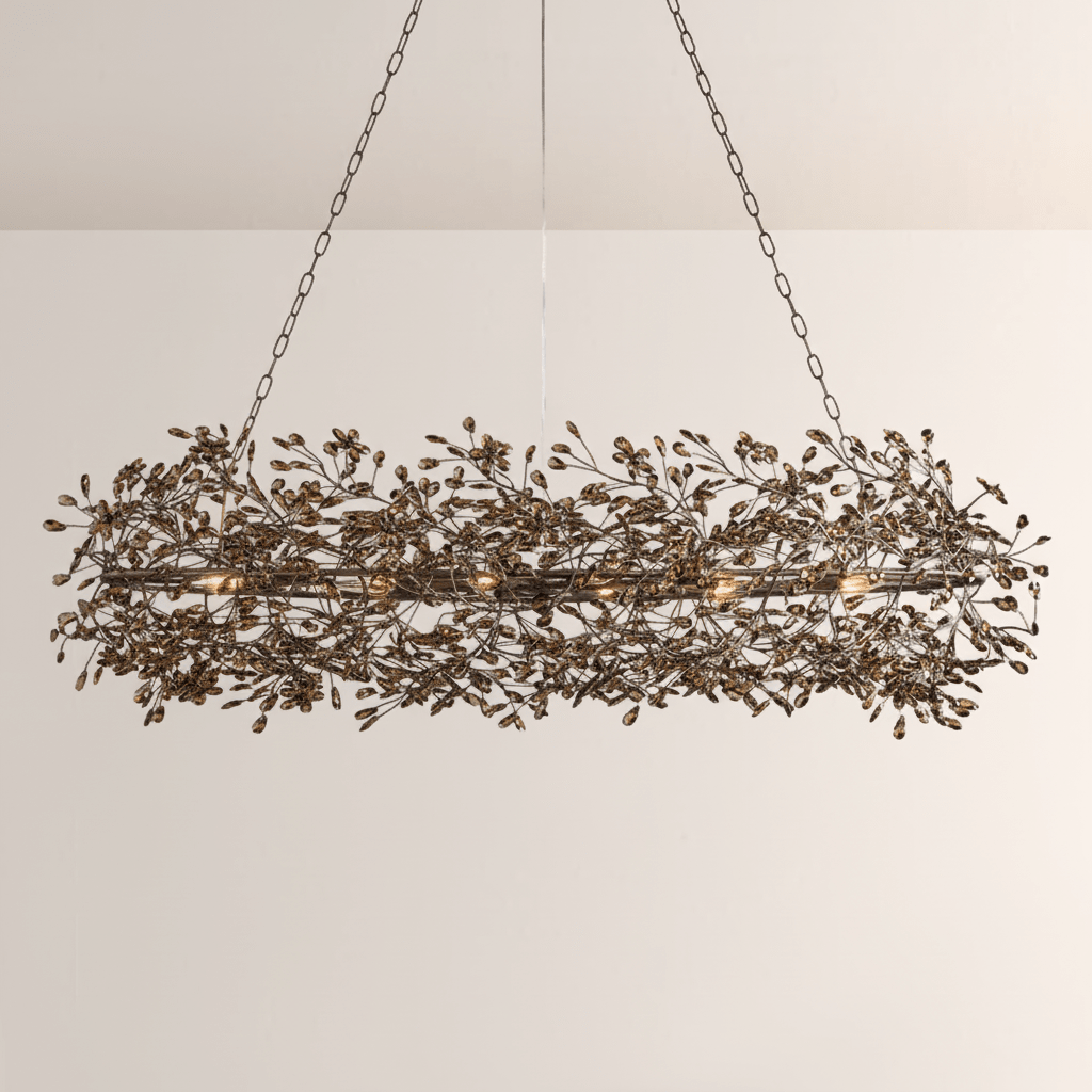 Fiore Oval Chandelier - GILDLAMPS