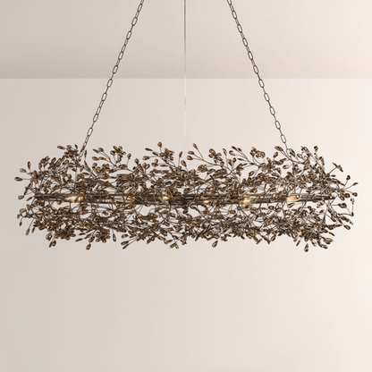 Fiore Oval Chandelier - GILDLAMPS