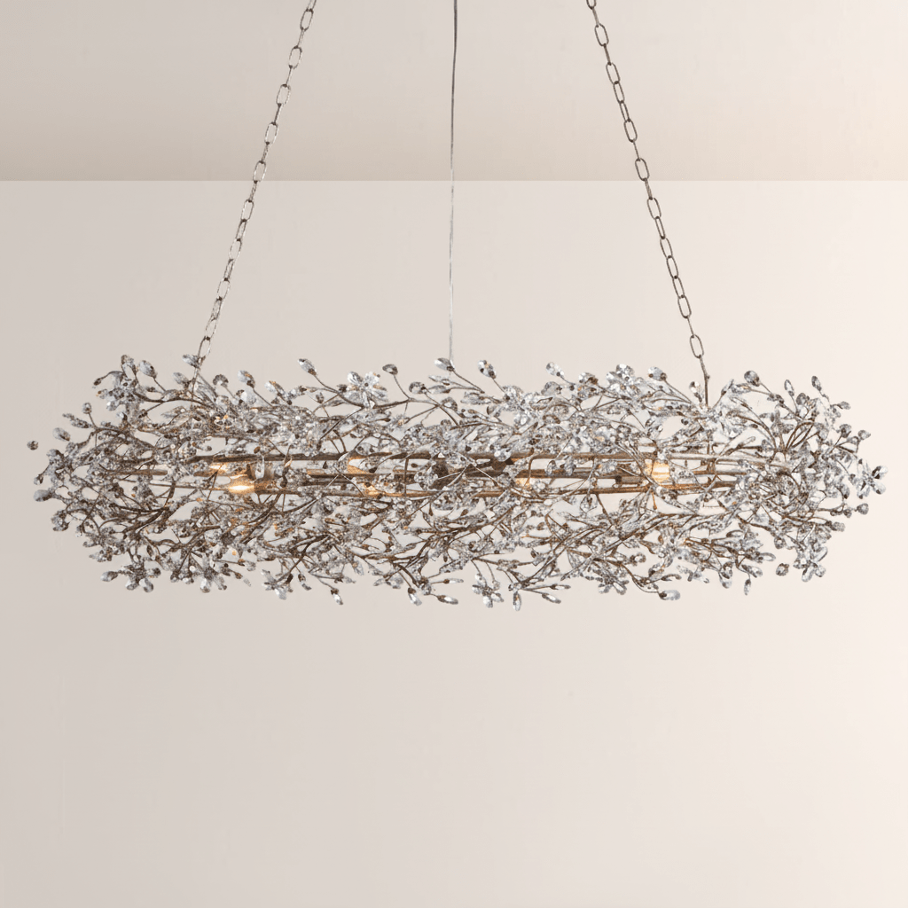 Fiore Oval Chandelier - GILDLAMPS