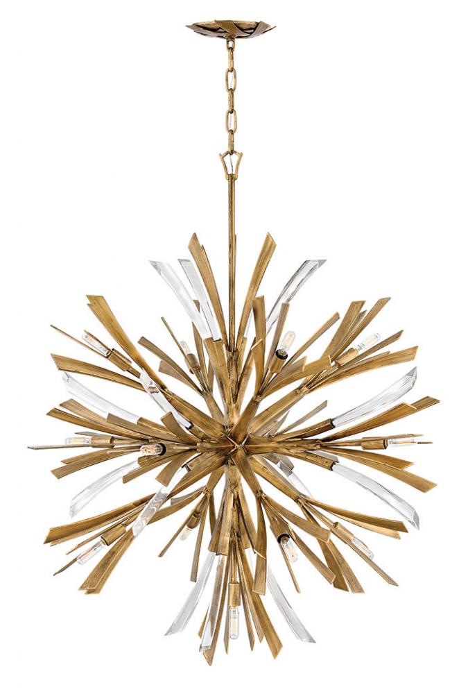 Vida Large Orb Chandelier - Elegant Statement Lighting Fixture
