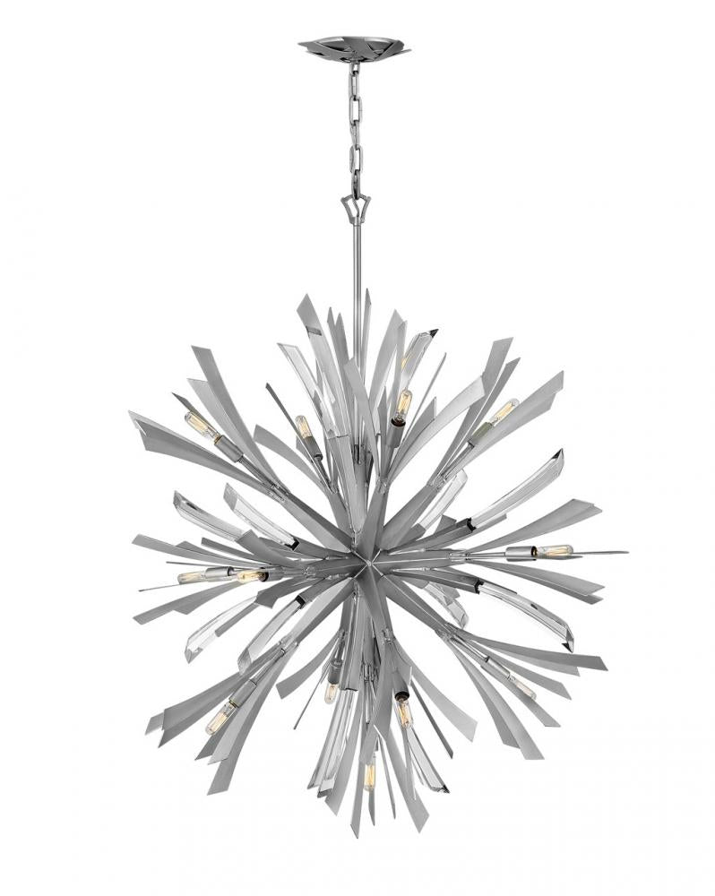 Vida Large Orb Chandelier - Elegant Statement Lighting Fixture