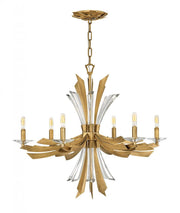 Vida Medium Single-Tier Chandelier | Elegant Modern Lighting Fixture