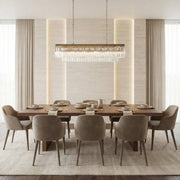 Leyland Tiered Rectangular Chandelier