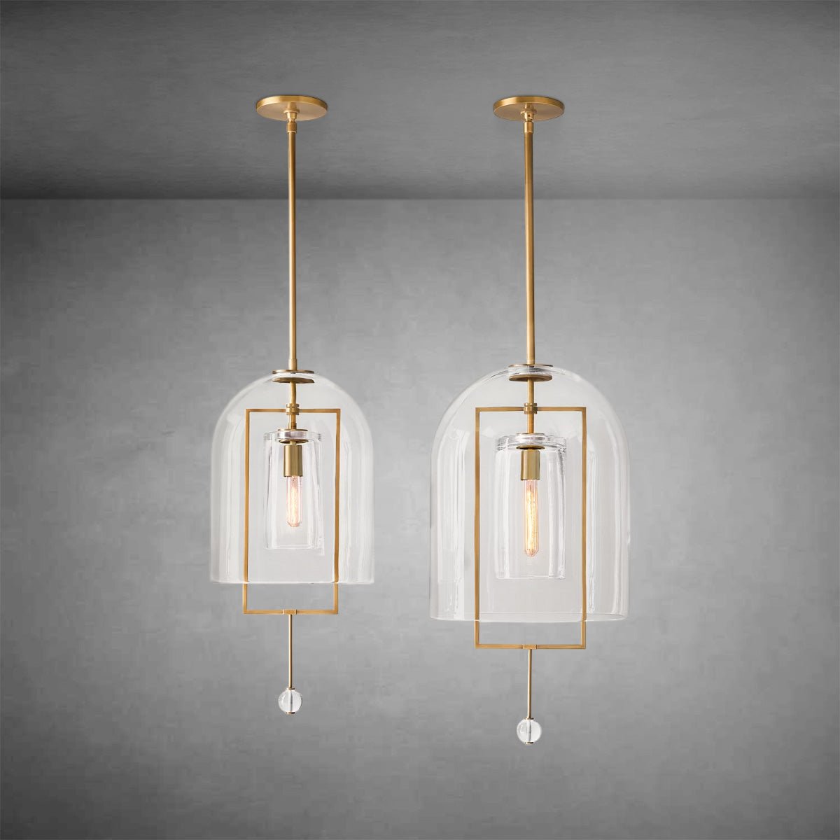 Fulcram Grand Pendant 28''H 32"H - GILDLAMPS