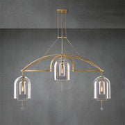Fulcram Linear Chandelier 73" 3-Lights - GILDLAMPS