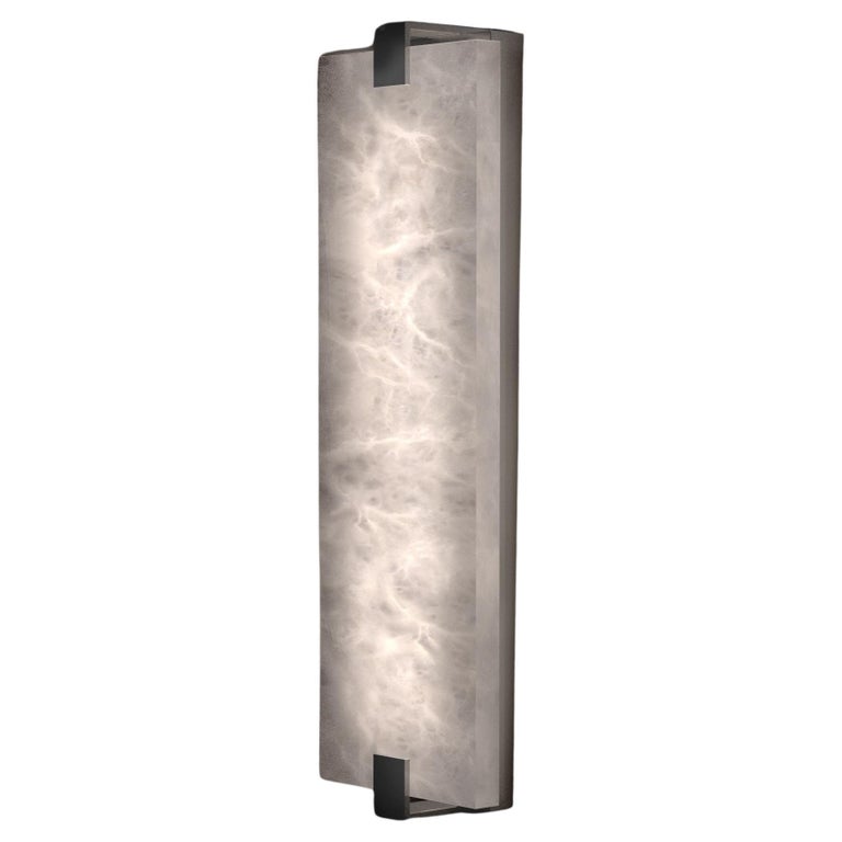 Garrett Alabaster Kairo Wall Sconce - GILDLAMPS
