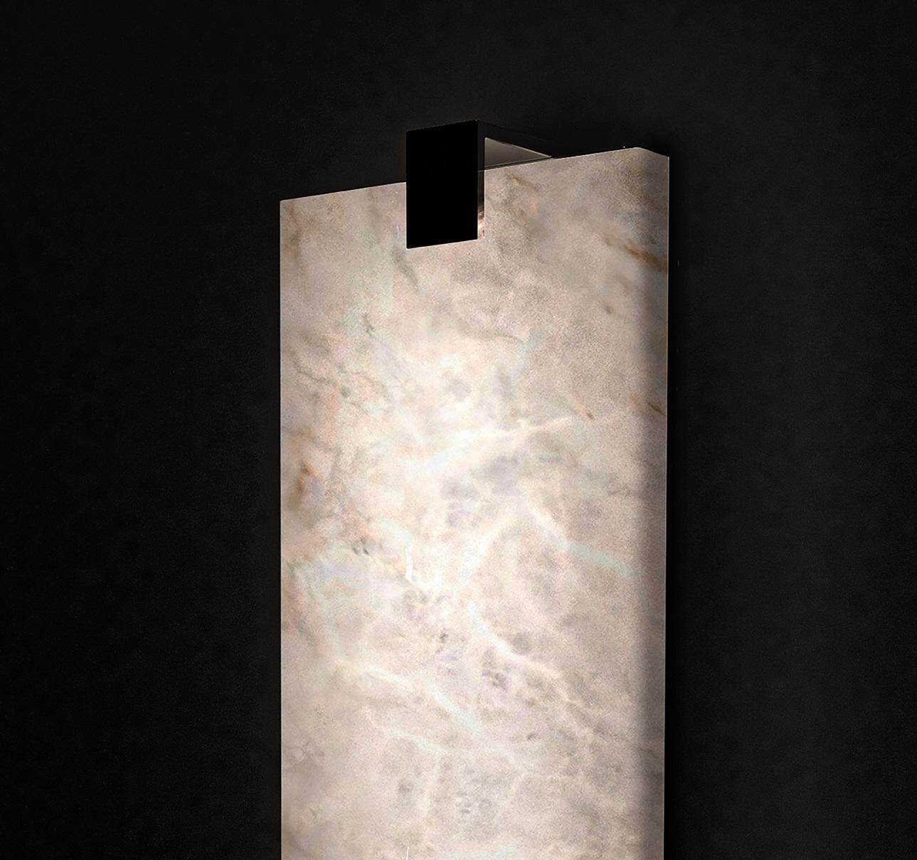 Garrett Alabaster Kairo Wall Sconce - GILDLAMPS