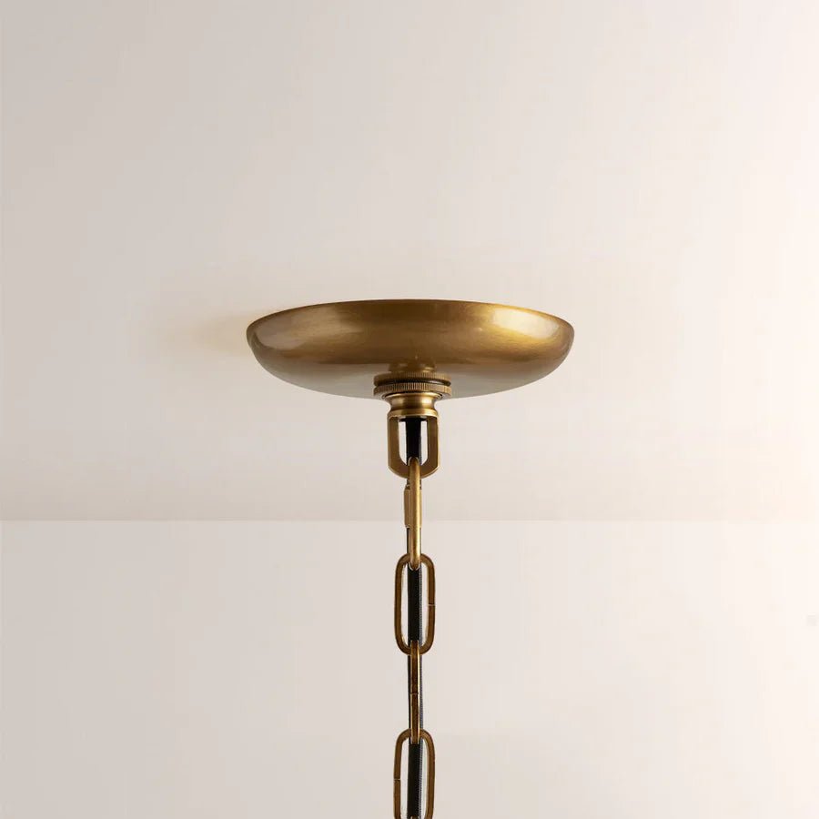 Ghiaccio Glass Round Chandelier 24" 36" 48" 60" - GILDLAMPS