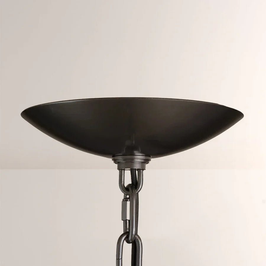 Ghiaccio Glass Round Chandelier 24" 36" 48" 60" - GILDLAMPS