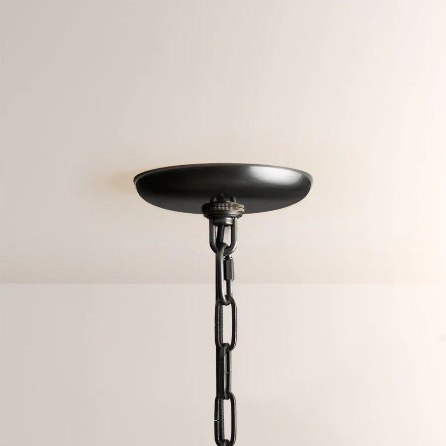 Ghiaccio Glass Round Chandelier 24" 36" 48" 60" - GILDLAMPS