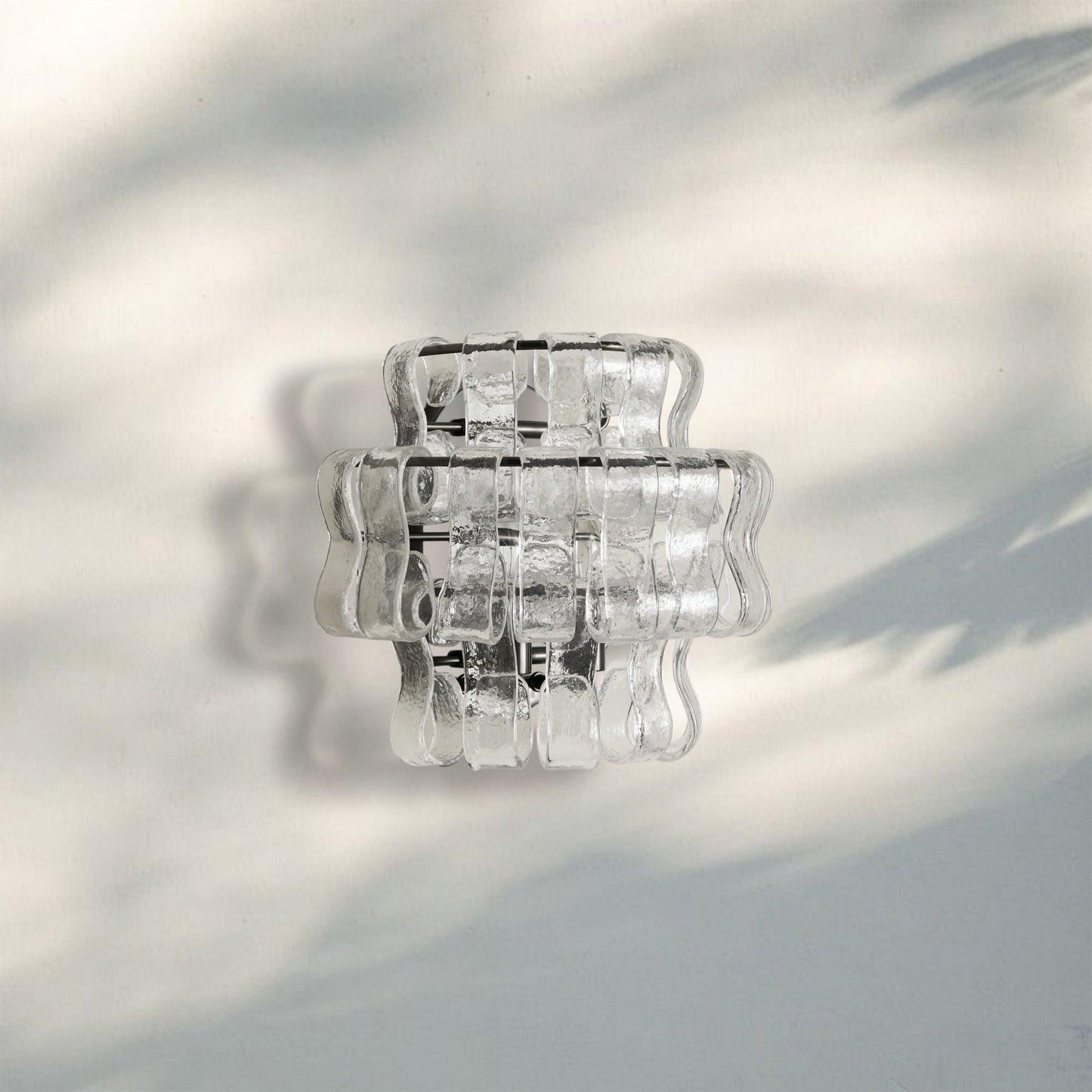 Ghiaccio Glass Wall Sconce - GILDLAMPS