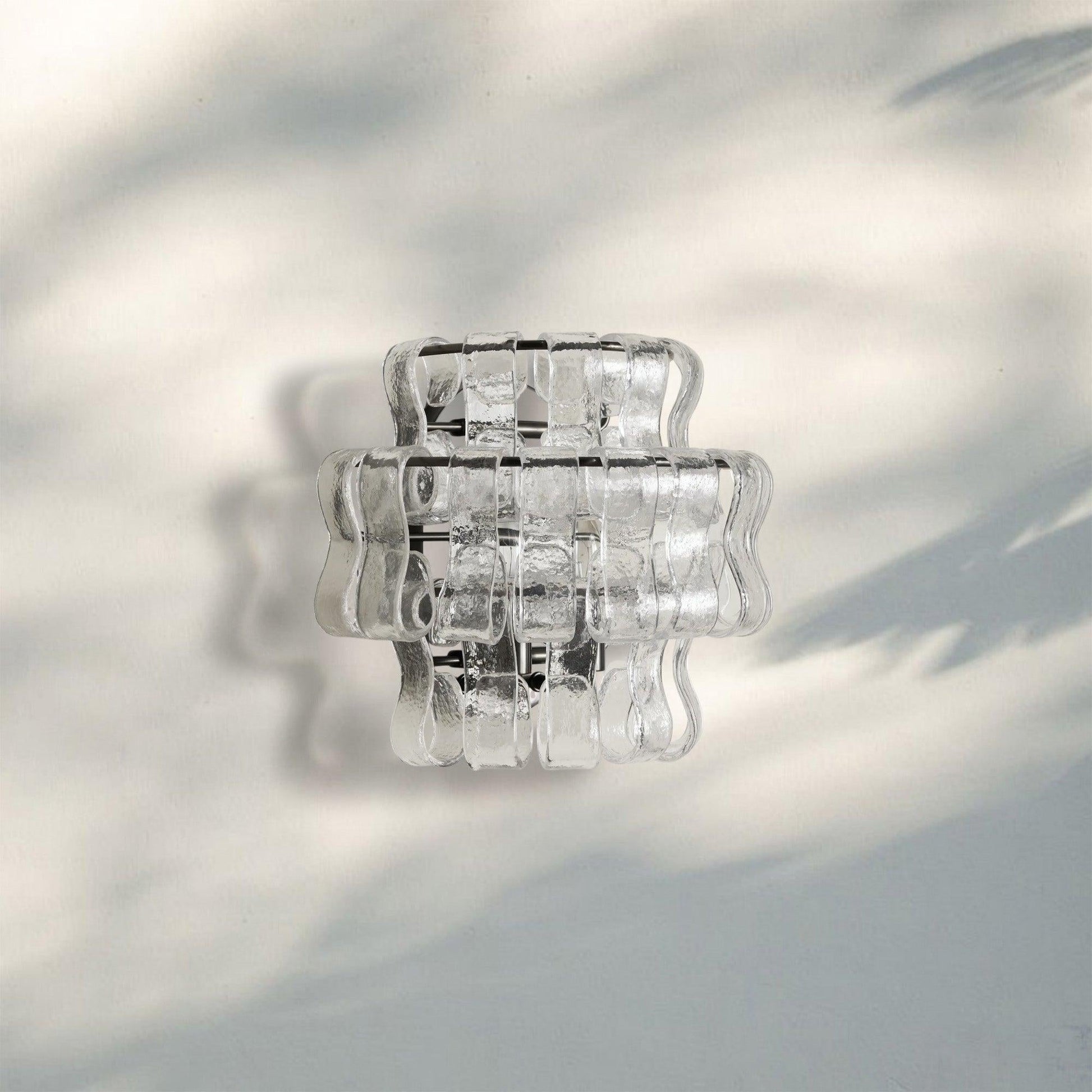 Ghiaccio Glass Wall Sconce - GILDLAMPS
