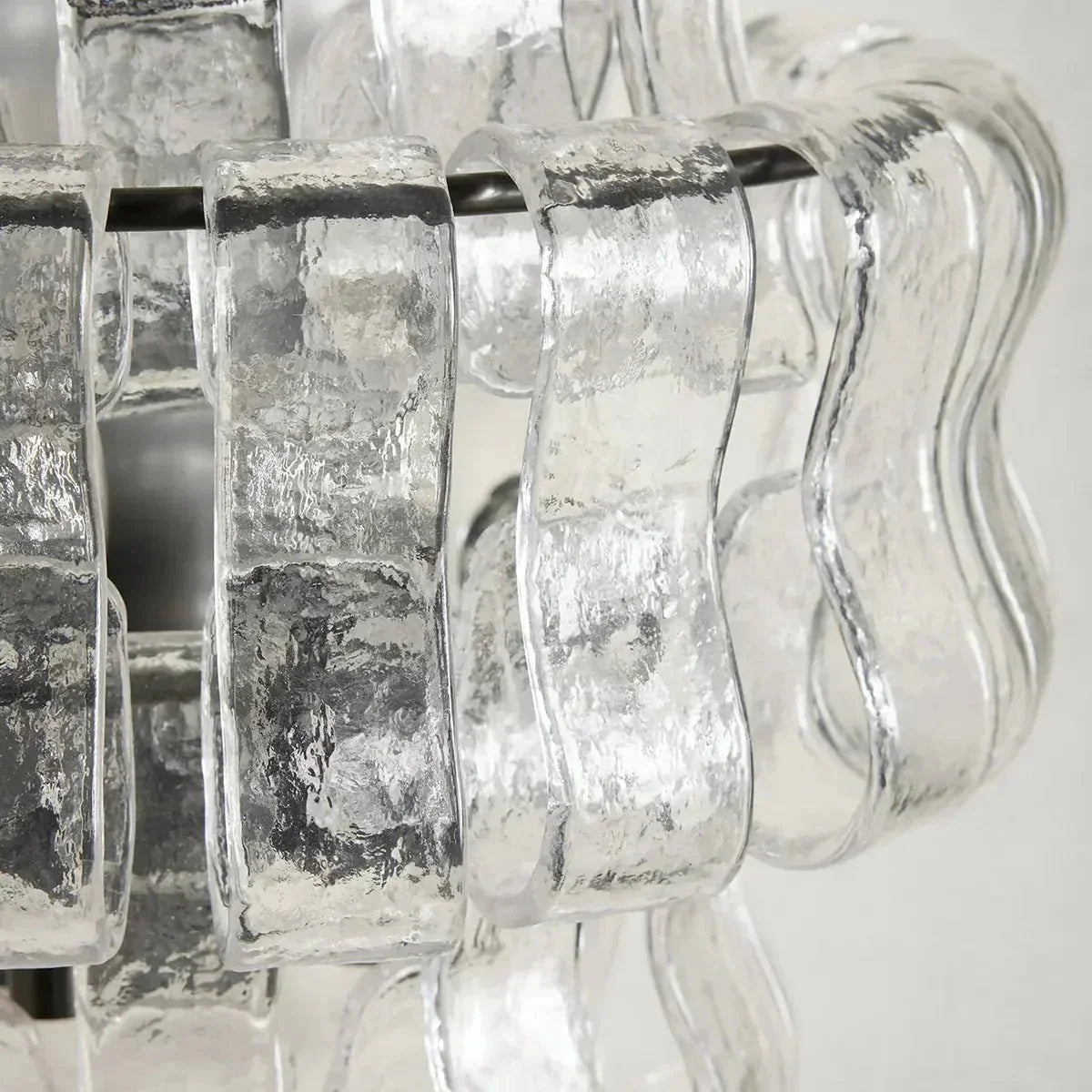Ghiaccio Glass Wall Sconce - GILDLAMPS