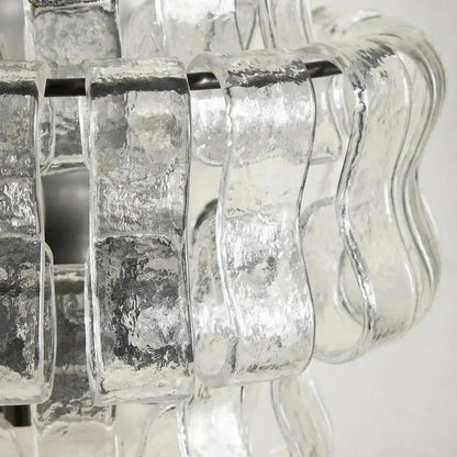 Ghiaccio Glass Wall Sconce - GILDLAMPS