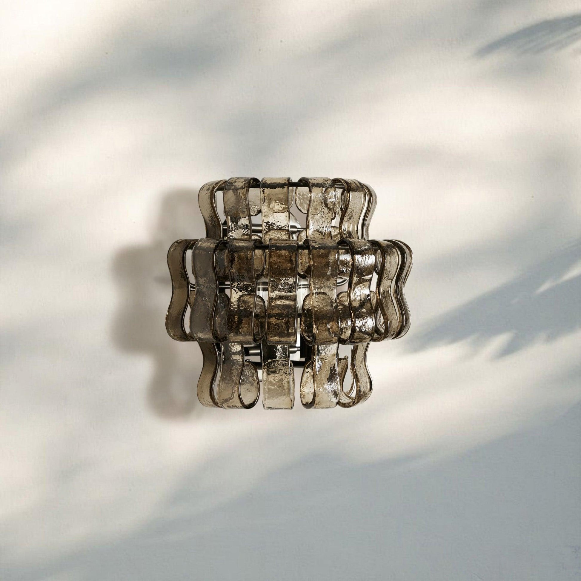 Ghiaccio Glass Wall Sconce - GILDLAMPS