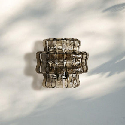 Ghiaccio Glass Wall Sconce - GILDLAMPS