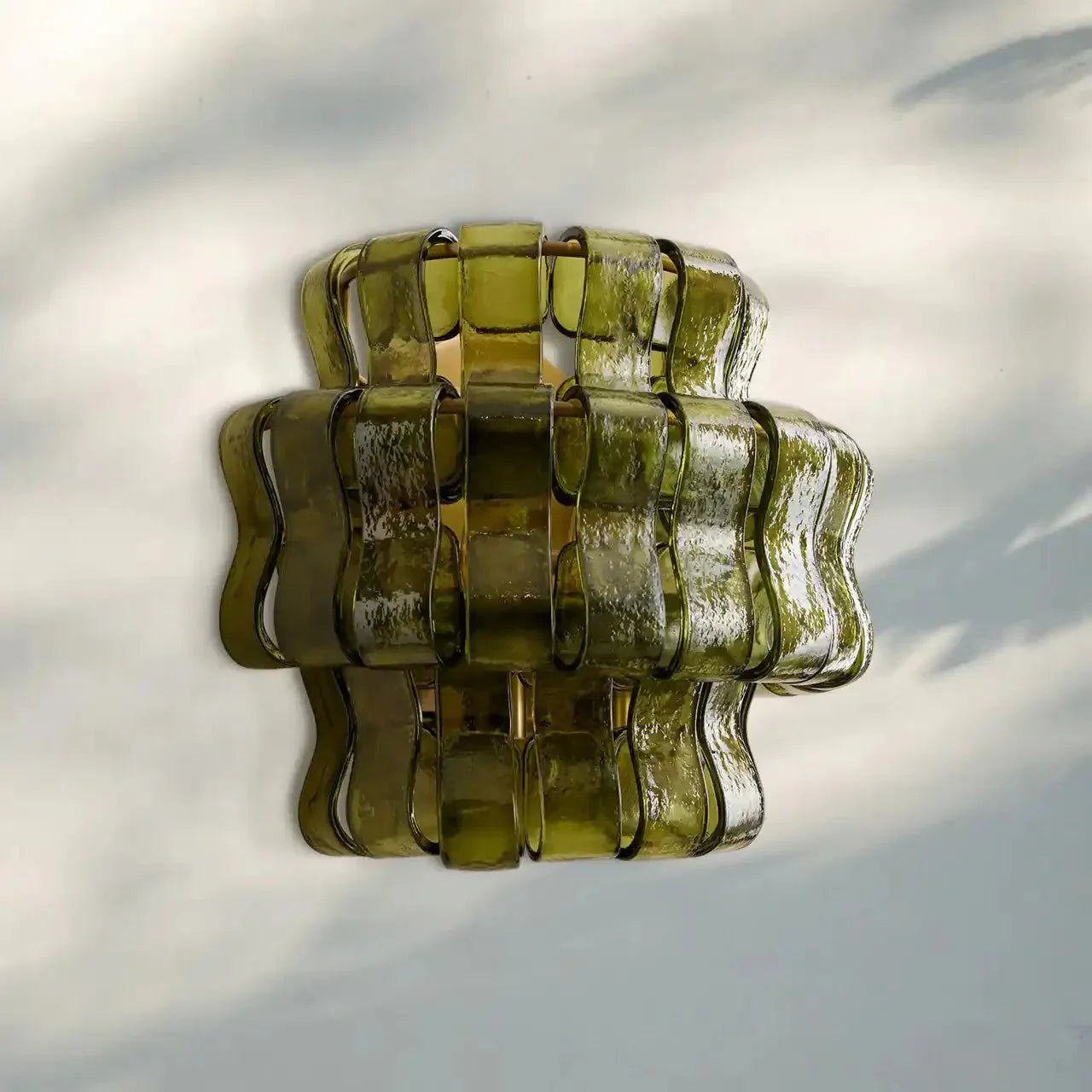 Ghiaccio Glass Wall Sconce - GILDLAMPS