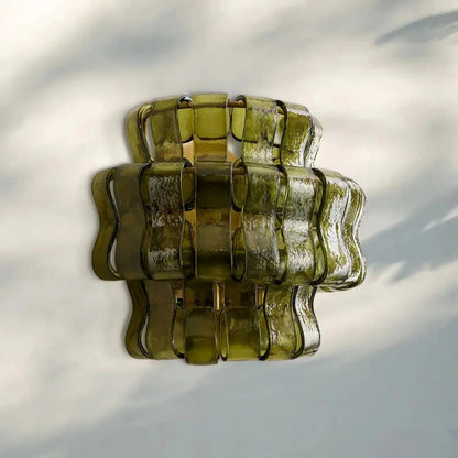 Ghiaccio Glass Wall Sconce - GILDLAMPS
