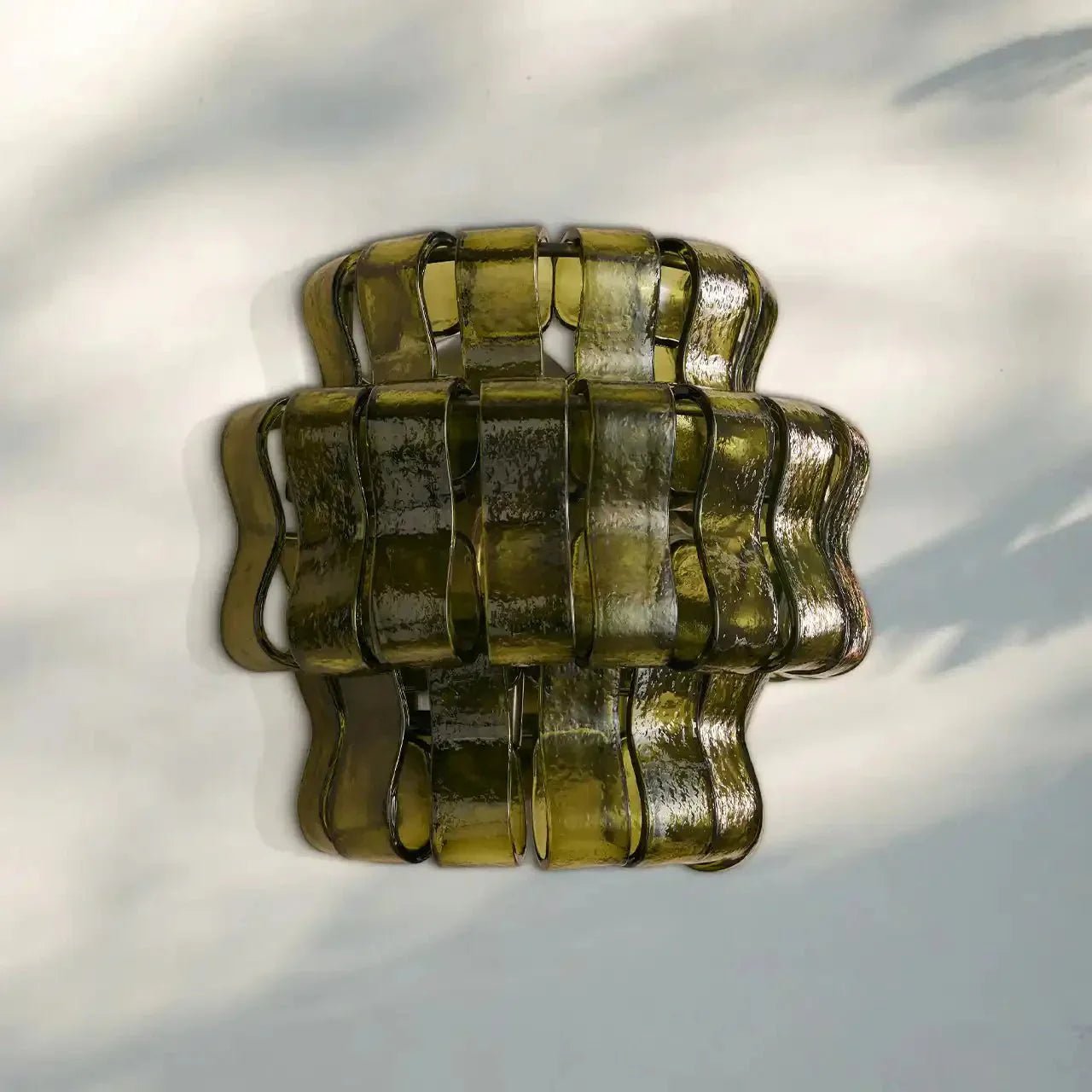 Ghiaccio Glass Wall Sconce - GILDLAMPS
