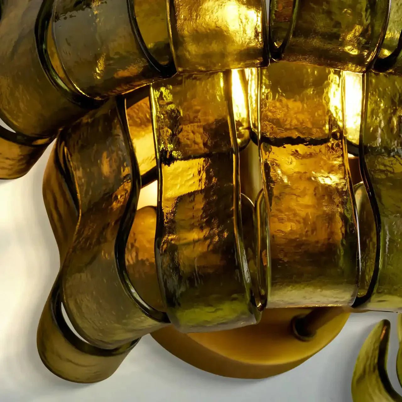 Ghiaccio Glass Wall Sconce - GILDLAMPS