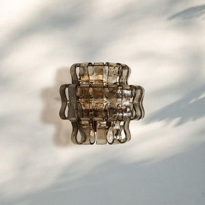 Ghiaccio Glass Wall Sconce - GILDLAMPS