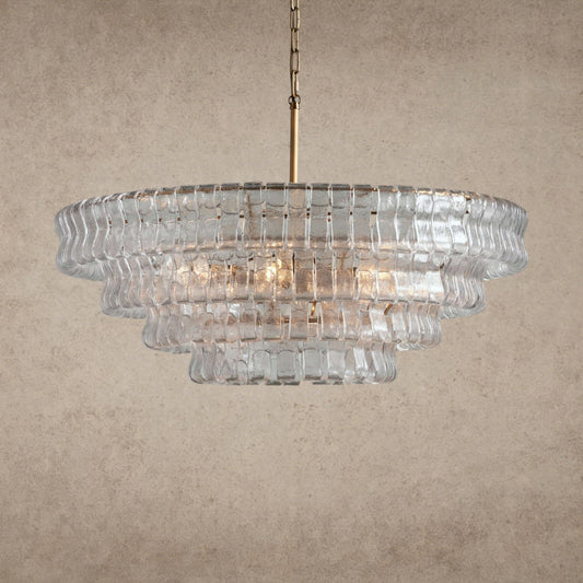 Ghiaccio Round Chandelier 36 inch, 48 inch,60 inch - GILDLAMPS