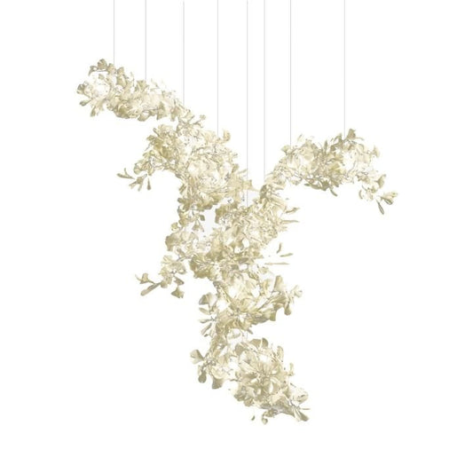 Gingko Combination Chandelier - GILDLAMPS