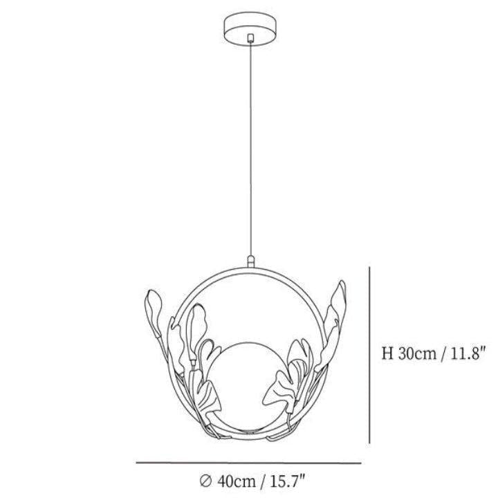 Ginkgo Pendant Lamp - GILDLAMPS