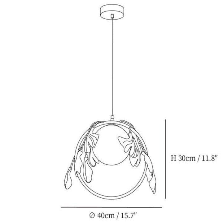 Ginkgo Pendant Lamp - GILDLAMPS