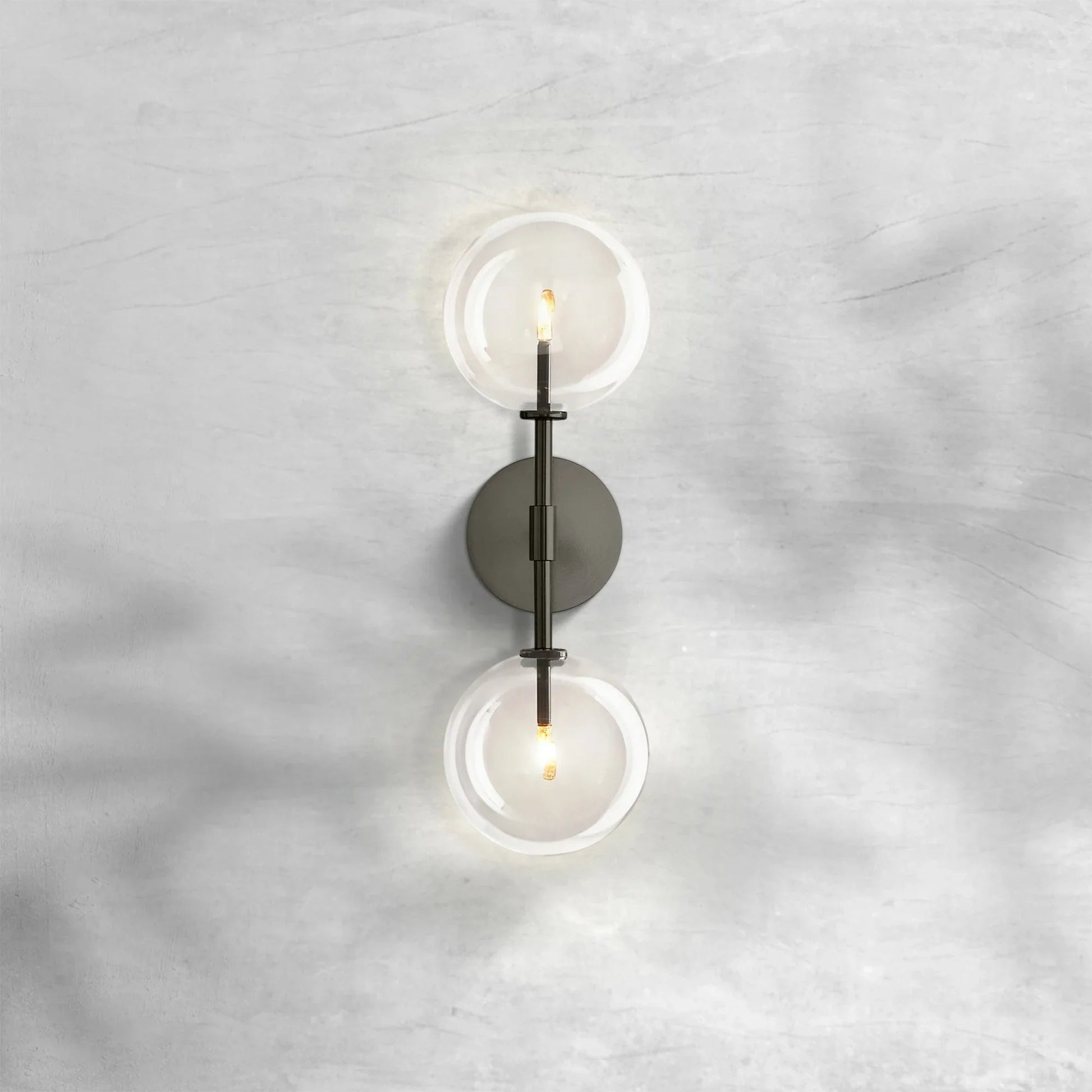 Glass Globe Linear Sconce - GILDLAMPS