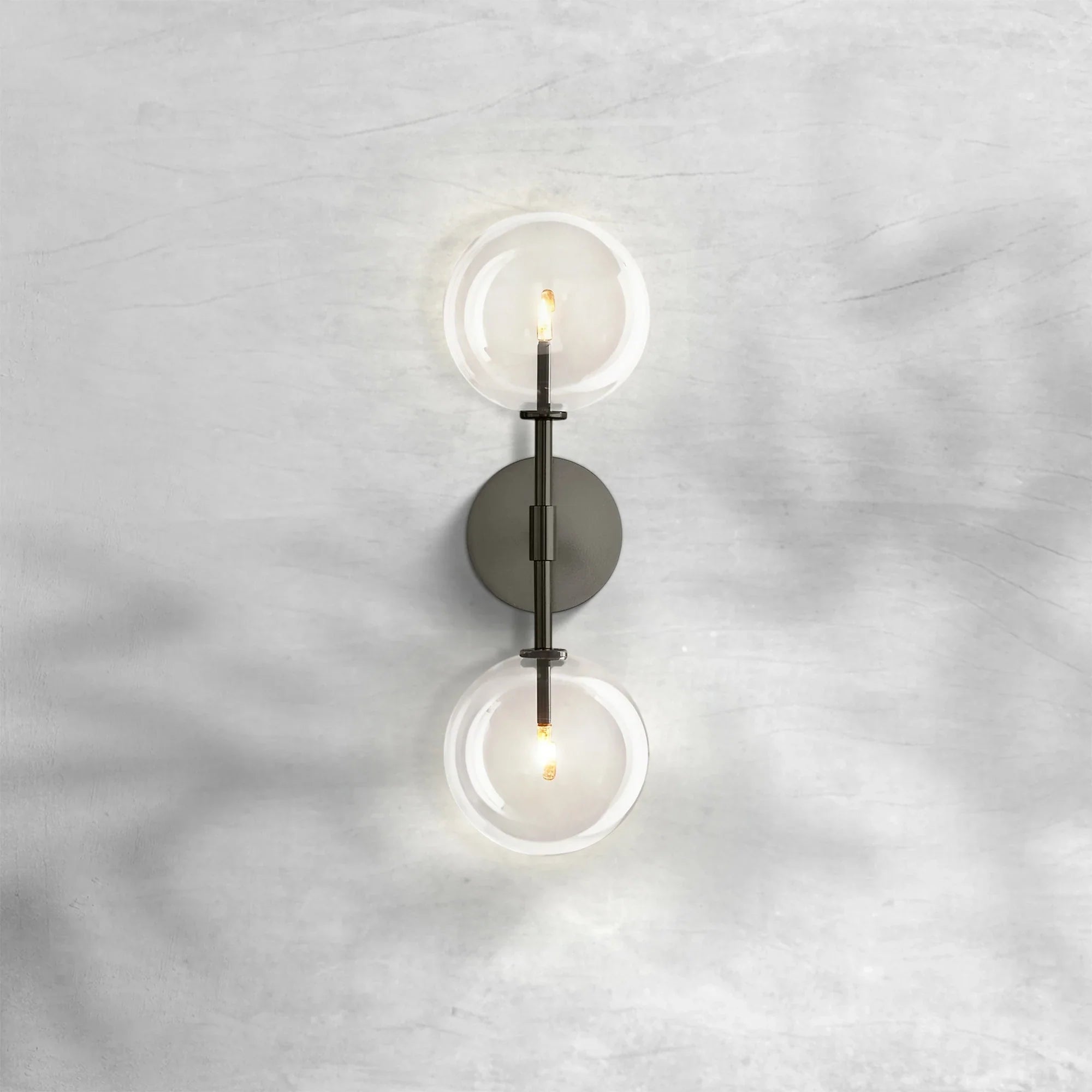 Glass Globe Linear Sconce - GILDLAMPS