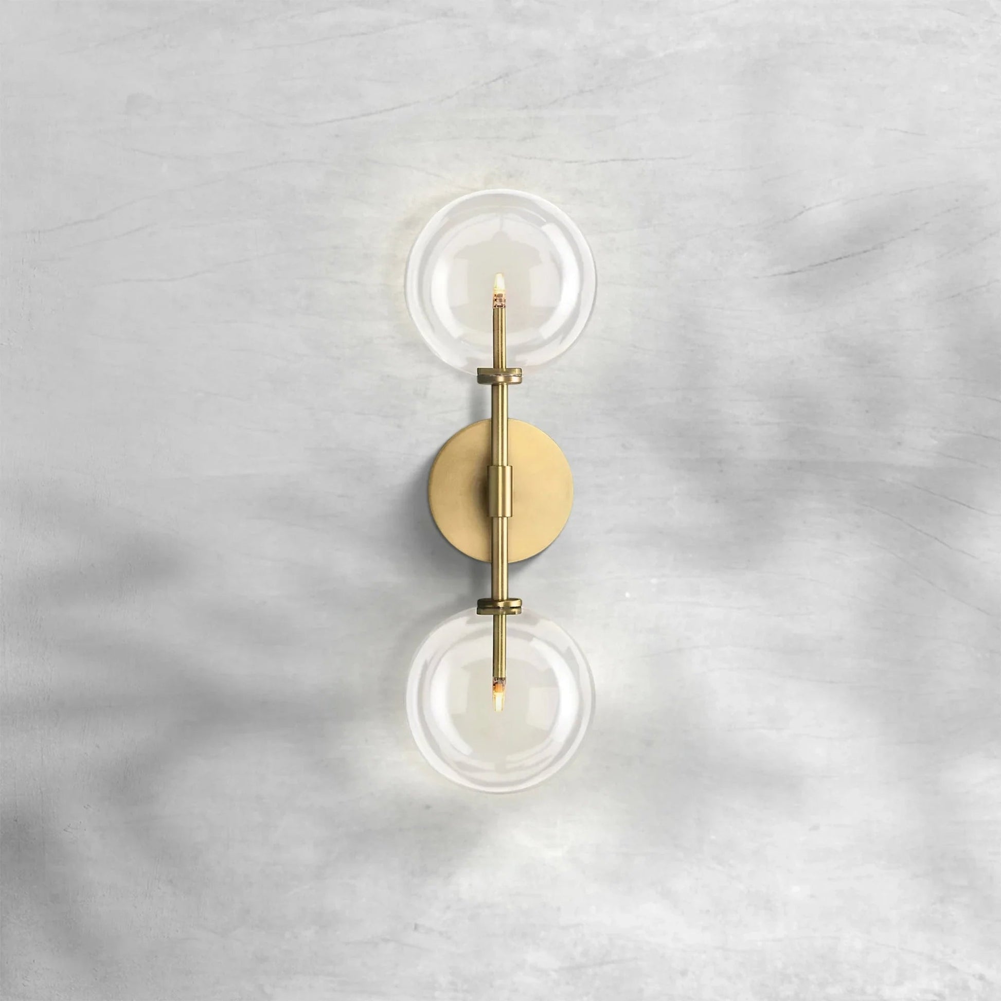 Glass Globe Linear Sconce - GILDLAMPS