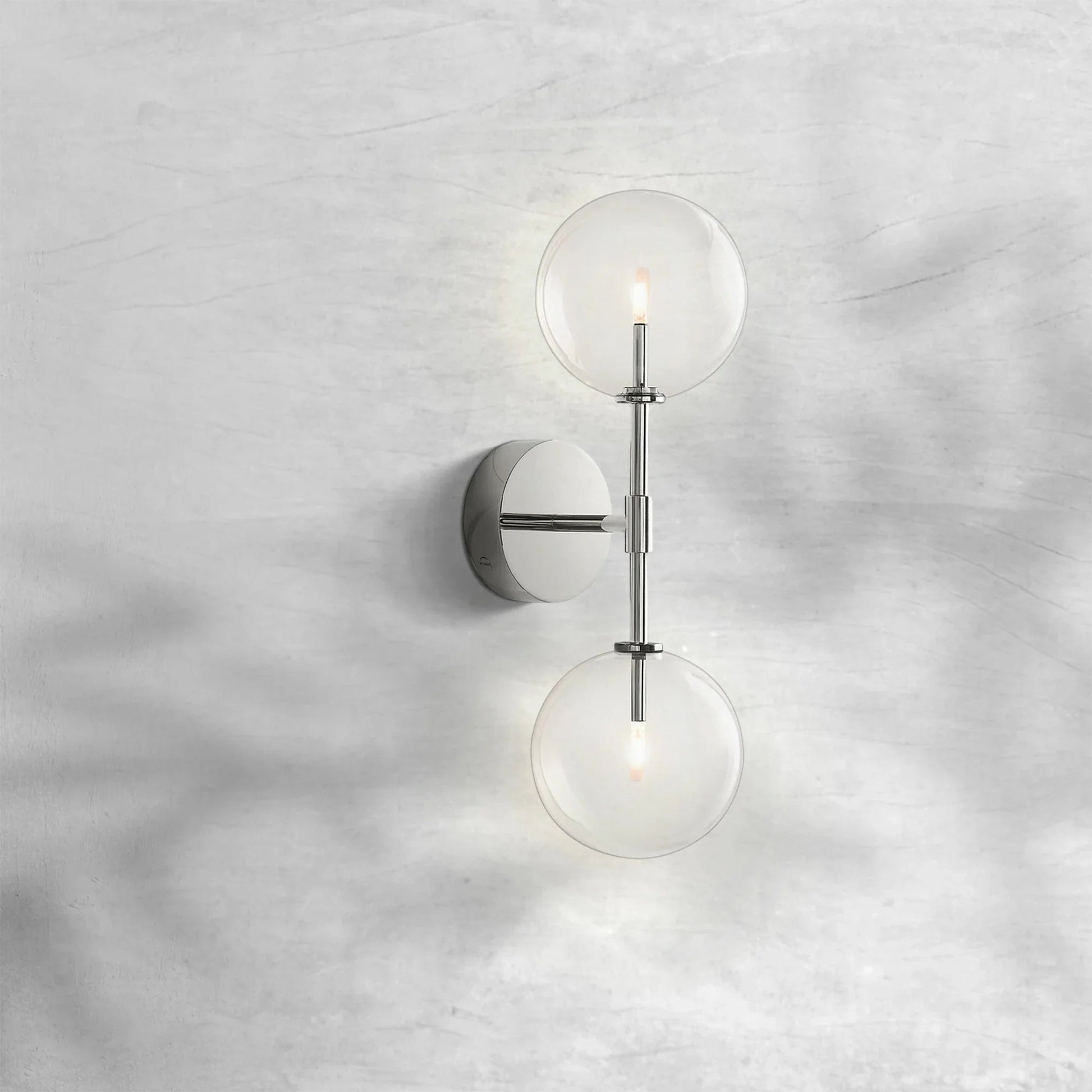 Glass Globe Linear Sconce - GILDLAMPS