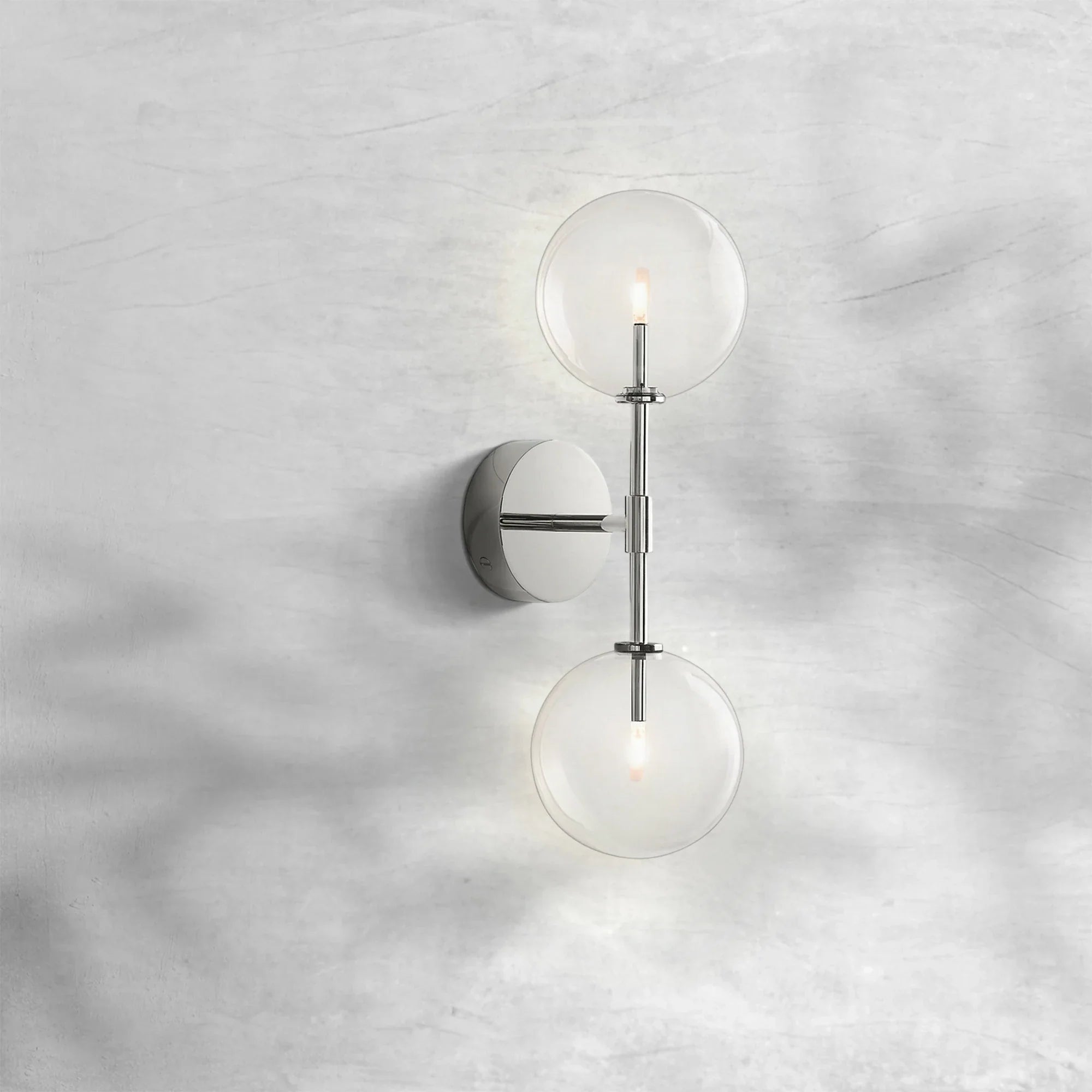 Glass Globe Linear Sconce - GILDLAMPS