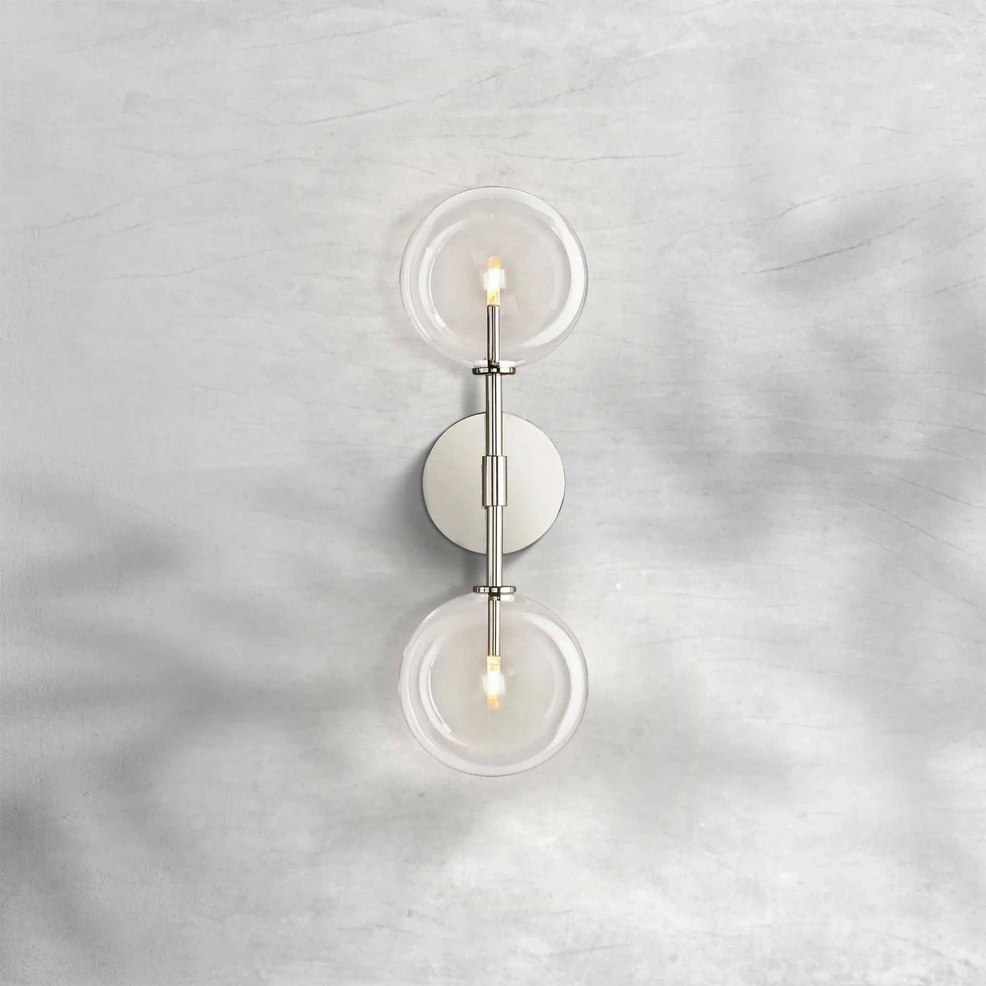 Glass Globe Linear Sconce - GILDLAMPS