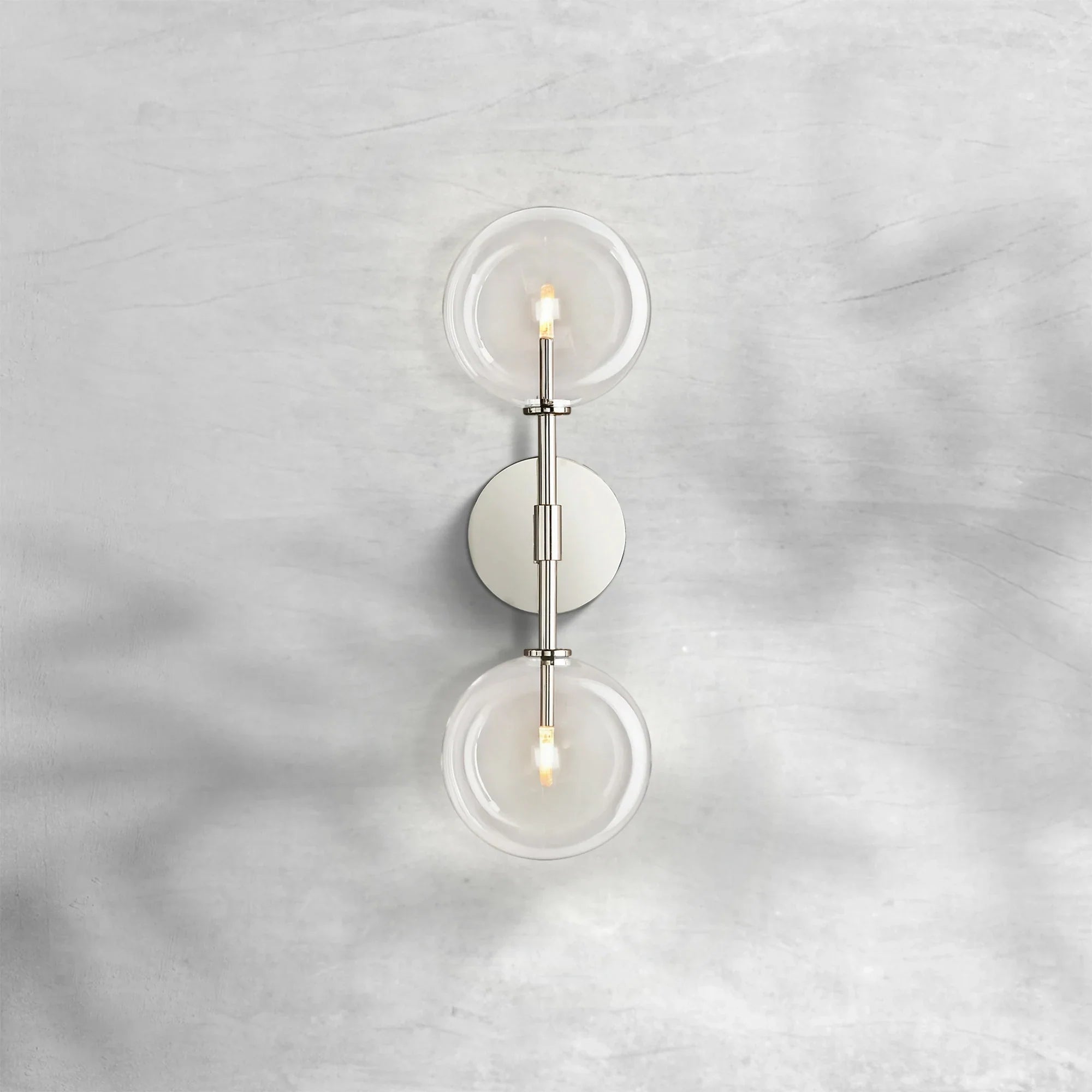 Glass Globe Linear Sconce - GILDLAMPS