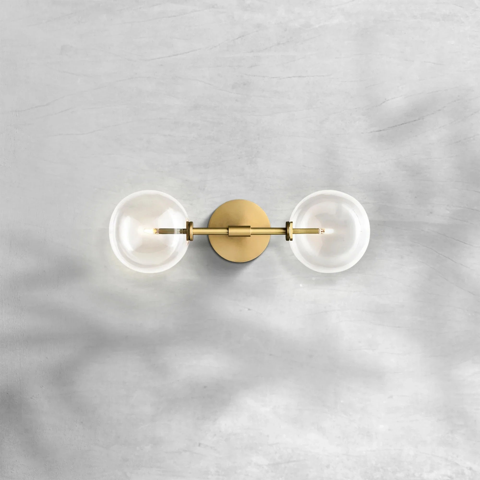 Glass Globe Linear Sconce - GILDLAMPS