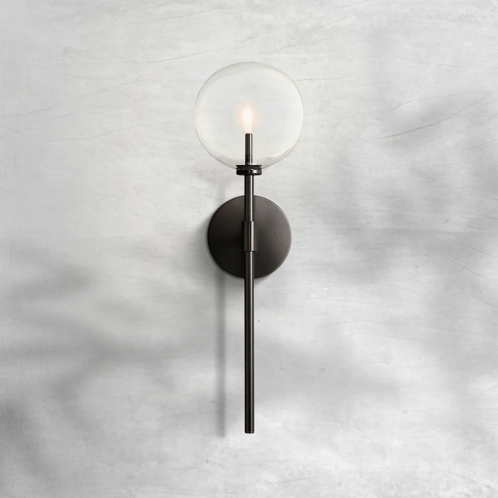 Glass Globe Sconce - GILDLAMPS